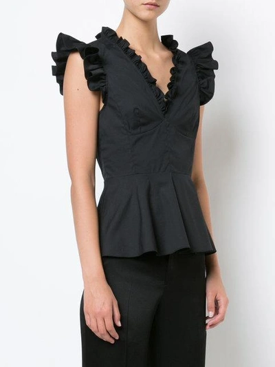 Shop Tome V-neck Top With Frills