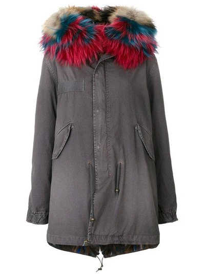 Shop Mr & Mrs Italy Fur-lined Parka In Green
