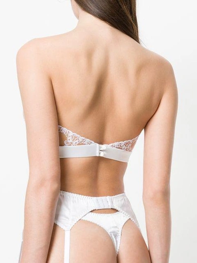 Shop Fleur Of England Lace Sheer Bralette In White