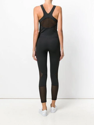 Adidas By Stella Mccartney Training Ultimate All-in-one Jumpsuit In Nero |  ModeSens