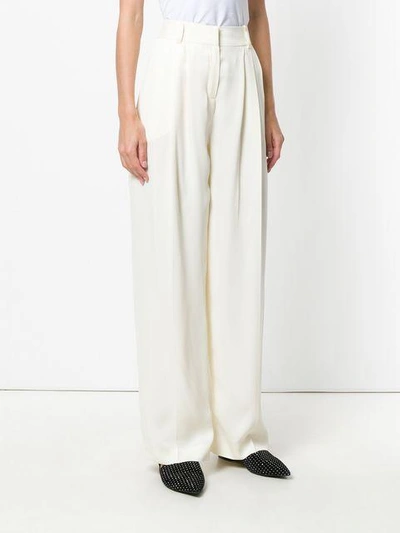 Shop Magda Butrym Cagu Trousers - Neutrals