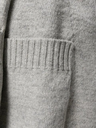 Shop Maison Margiela Robe Cardigan In Grey