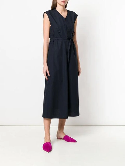 Shop Lemaire Sleeveless Tie Dress