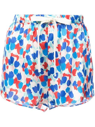 Shop Morgan Lane Martine Tulip Shorts - Multicolour