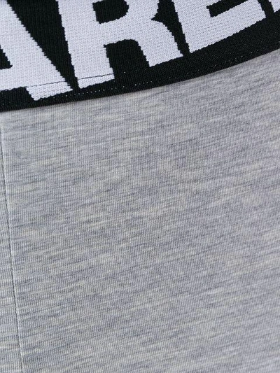 Shop Dsquared2 Logo Band Leggings - Grey