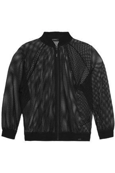 Shop Koral Mesh Jacket In Black