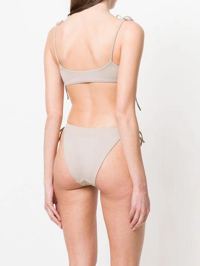 Shop Sian Swimwear Louise Two-piece Bikini In Grey