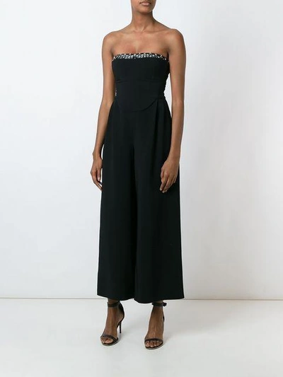 Shop Antonio Berardi Strapless Jumpsuit