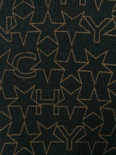star logo print sweater