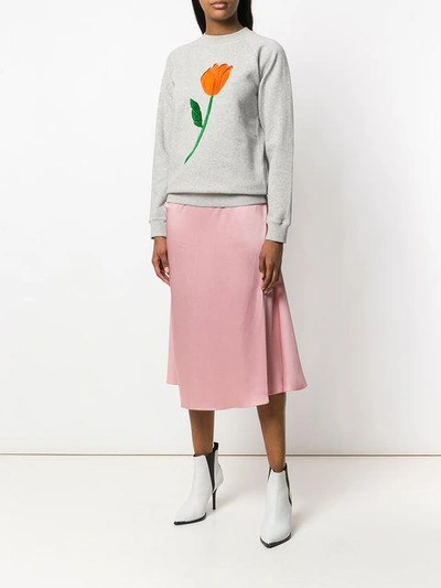 Shop Ganni Tulip Sweatshirt