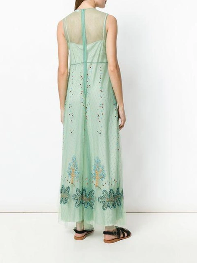 embroidered maxi dress