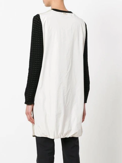 Shop Herno Striped Waistcoat - Neutrals