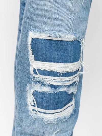 Shop Amapô Mom's Ottawa Jeans In Blue