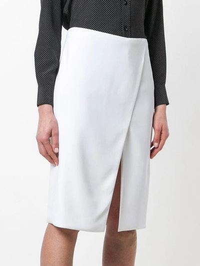 Shop Versace Envelope Midi Skirt