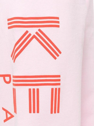 Shop Kenzo Logo Print Track Pants