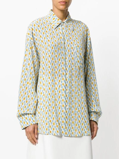 printed relaxed shirt