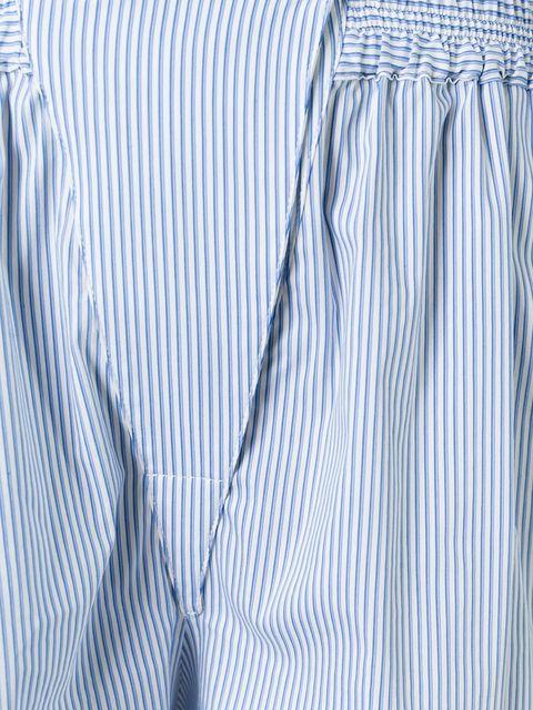 Jil Sander Striped Panel Detail Shorts | ModeSens