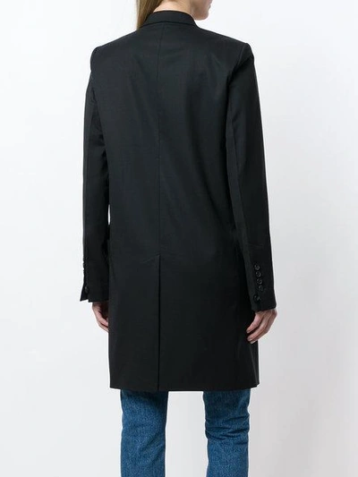 Shop Helmut Lang Long Line Blazer  In Black