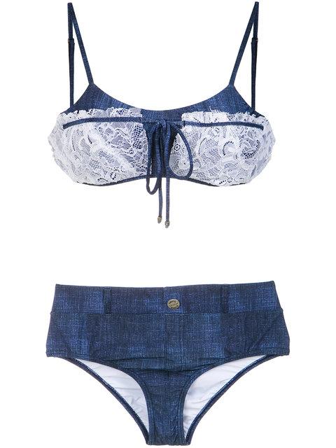 denim bikini set
