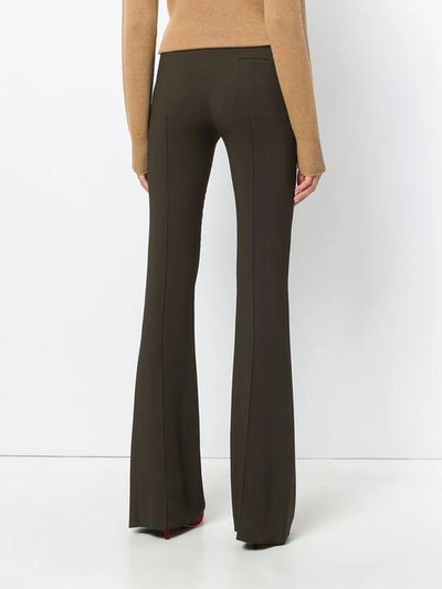 Shop Victoria Beckham Flared Tailored Trousers