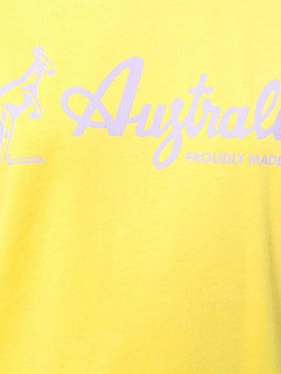 Shop Gcds Australia Shortsleeved T In Giallo