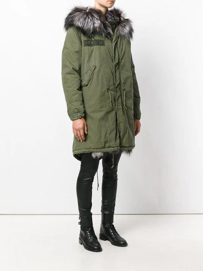 Shop As65 Hooded Parka - Green