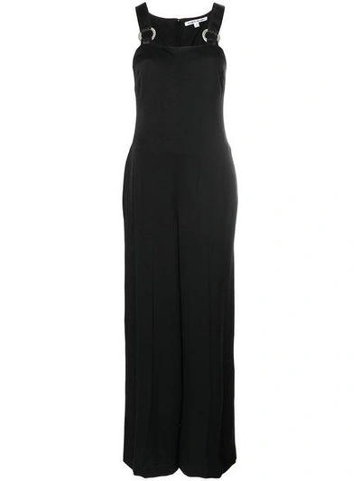 Shop Elizabeth And James Buckle-strap Jumpsuit In Black