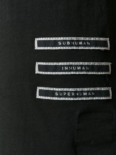 Shop Rick Owens Drkshdw Human Patches T In Black