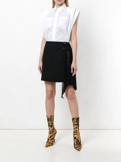 Givenchy Structured Shoulder Shirt White In White