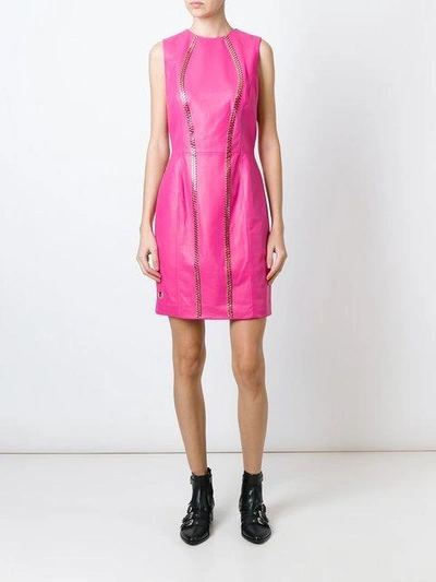 Shop Philipp Plein 'party' Dress - Pink