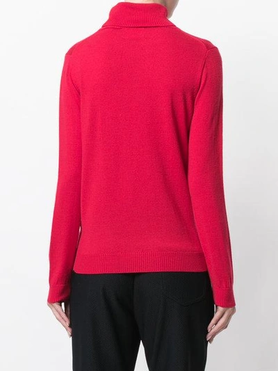 Shop Rossignol Logo Patch Sweater - Red