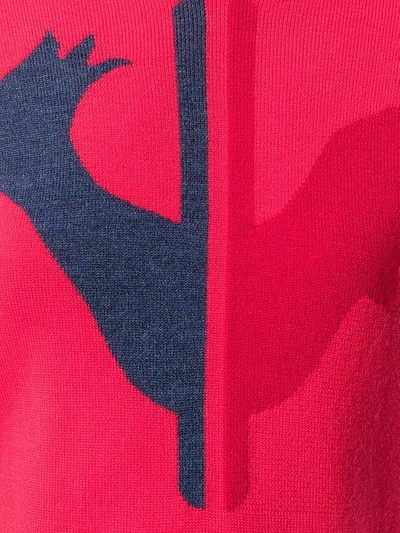 Shop Rossignol Logo Patch Sweater - Red