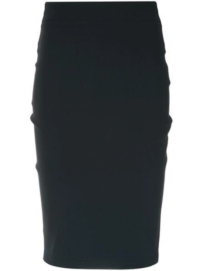 Shop Gloria Coelho Pencil Skirt - Black
