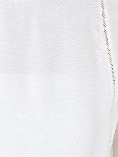 Shop 3.1 Phillip Lim / フィリップ リム Ruffle And Zip Sleeve Detail Top In White