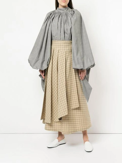 A.w.a.k.e. Flared Oversized Blouse