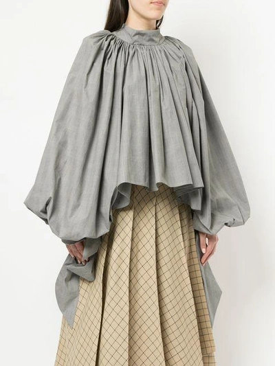 A.w.a.k.e. Flared Oversized Blouse