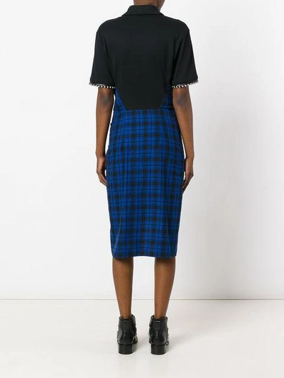 Shop Alyx Check Skirt Shirt Dress