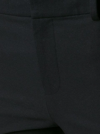 Derek Lam 10 Crosby Crosby Cropped Flare Trouser In Black