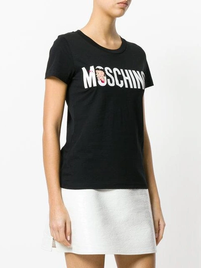 Shop Moschino Betty Boop Logo T