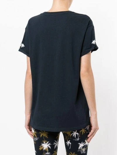 Shop The Upside Embroidered Detail T-shirt - Blue