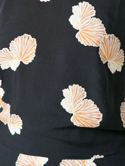 Shop Andrea Marques Mushroom Print A-line Dress