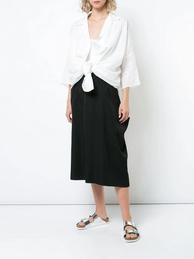 Shop Y's Side Pocket Skirt - Black