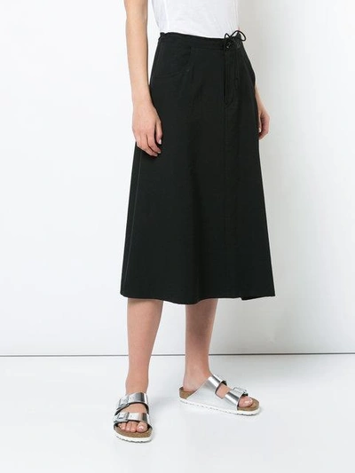 Shop Y's Side Pocket Skirt - Black