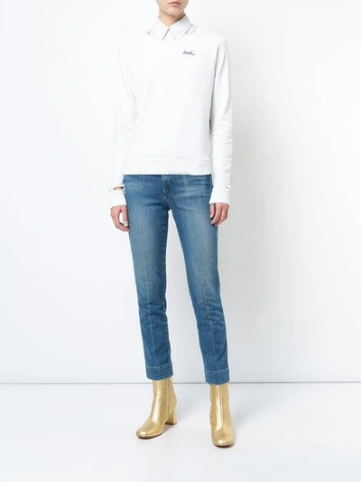 Shop Amo Audrey Jeans In Blue