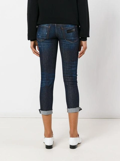 Shop Dsquared2 Cool Girl Everyday Cropped Jeans In 470