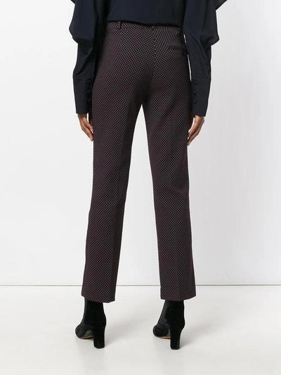 Shop Etro Cropped Trousers - Black