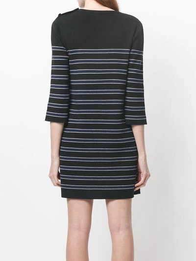 Shop Alexa Chung Striped Mini Dress
