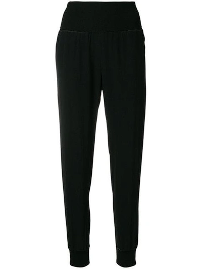 Shop Theory Ribbed Joggers In Black