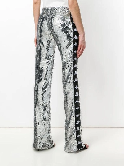 Kappa sequin trousers