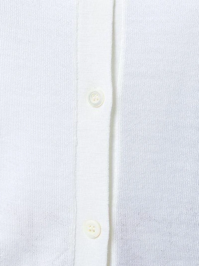 Shop Prada Cropped-sleeve Cardigan